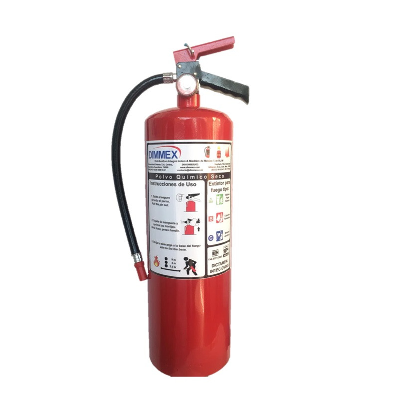 Extintor Nuevo Cargado Con P.Q,S. ABC Azul Capacidad 6 Kg.