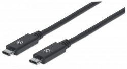 Cable USB Tipo C MANHATTAN USB-C macho a USB-C macho