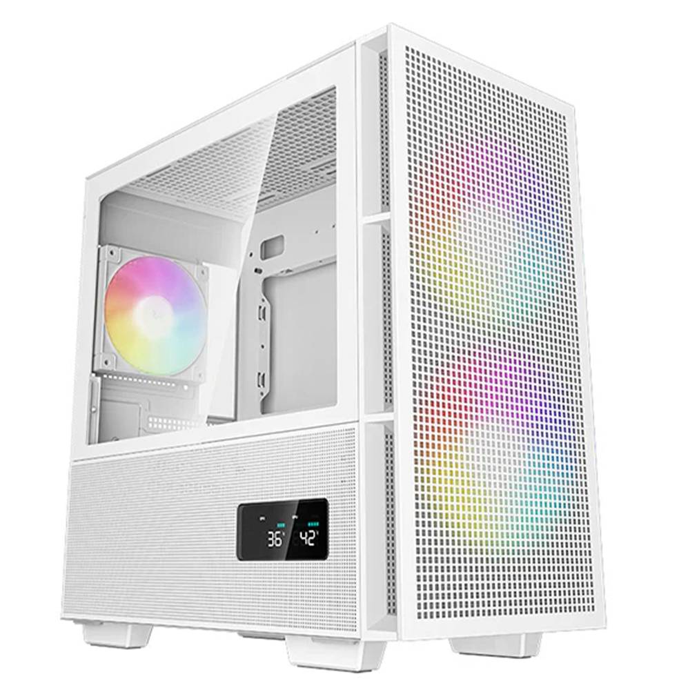 Gabinetes Gaming DeepCool CH360 DIGITAL WH